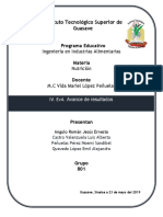 Cálculos de La Tabla Nutricional