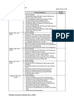 Laporan Harian Pegawai Maret