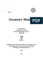 Geometry Module Complete