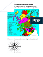 Weather Forecast in Scotland: Dumfriesshire, Aberdeenshire, Caithness, Ayrshire