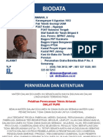 Biodata Ir. Dirmawan