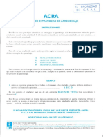 ACRA - Cuadernillo de Preguntas PDF