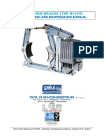 GALVI Engineering - Installation and Maintenance Manual Shoe Brakes NV HYD