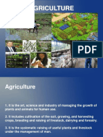 Agriculture Introduction - CAREER OPPORTUNITIES