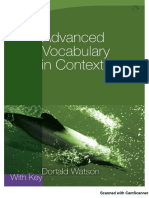 Advanced Vovabulary in Context