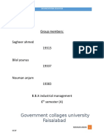 Government Collages University Faisalabad