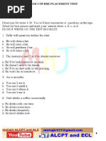 Alcpt Form Listening 87 And 90 Alcpt 102 Reading Pdf Nature