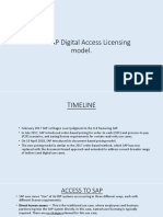 SAP New Digital Access Licensing