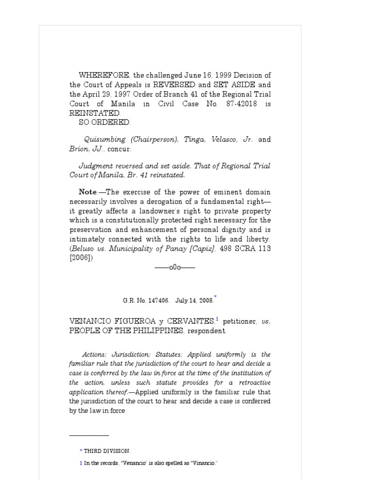 1 Figueroa vs. People PDF Laches (Equity) Estoppel