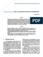 Reflexiones en Torno A La Identidad Nacional Costarricense