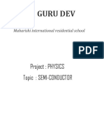 Jai Guru Dev: Project: PHYSICS