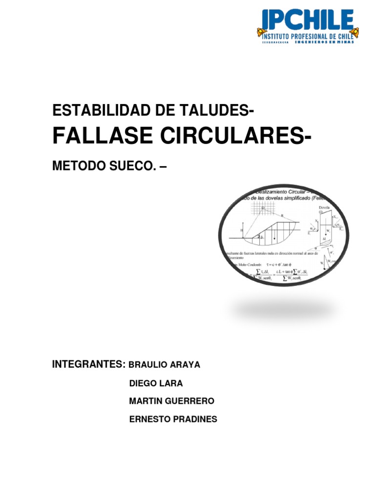 Falla Circular INFORMEE Conclusion | PDF | Fricción | Falla (geología)