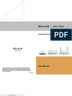 Belkin F1PI243EGau Manual