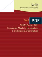 2016-NISM-Series-XII-Securities Markets Foundation Certification Workbook - New Workbook PDF