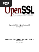 Openssl Fips 140-2 Security Policy