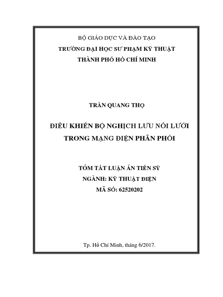 Image Trần Sỹ Thanh image beautiful image beautiful - Tran Quang Tho - KDD | PDF | Power Inverter | Mathematical ...