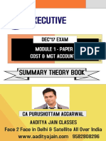 CS Executive Theory Summary - 21 Chapters in 91 Pages