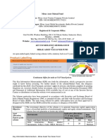 Key Information Memorandum Of: WWW - Miraeassetmf.co - in Miraeasset@miraeassetmf - Co.in