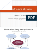 Instructional Strategies: Chapter Thirteen