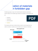  1 classification of materials based on forbidden gap-1