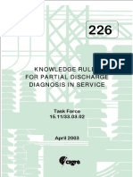 KNOWLEDGE RULES for Partial Discharge in Service_cirgre_TB