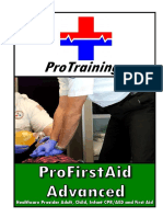 ProFirstAid Adv 2015 Manual
