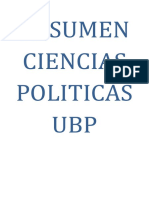 Resumen Ciencias Politicas Ubp