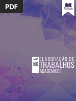 Guia de Trabalhos Acadêmicos 2019
