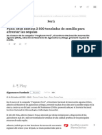 Puno_ INIA Destina 2 500 Toneladas de Semilla Para Afrontar Las Sequías _ Diario Correo