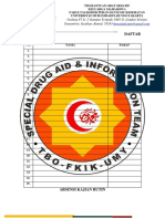 Daftar Absensi Kajian