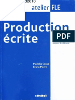 Production Ecrite Niveau C1-C2ludvlad