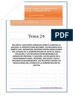 _Tema 24T - Recursos Civiles y Penales