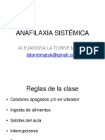 Anafilaxia y Alergia