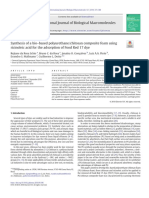 Synthesis of A Biobased Polyurethane Chitosan Composite Foam Using