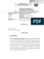 Corte Superior de Ayacucho dicta sentencia por delito de negociación incompatible