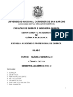 Química General AI UNMSM 2016