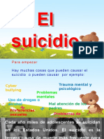 Suicidio Causas y Consecuencias
