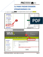 Manual para Pagar Examen Extemporáneo Del Centro de Informática y Sistemas de La Universidad Señor de Sipán - Perú