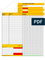 Guided Doc Issue Sheet