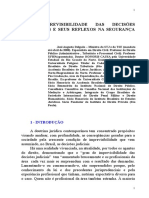 A IMPREVISIBILIDADE DAS DECISÕES JUDICIÁRIAS E SEUS REFLEXOS NA SEGURANÇA JURÍDICA.doc