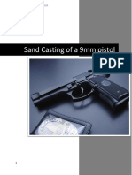 Sand Casting of A 9mm Pistol