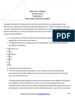 12 Biology Notes ch13 Organisms and Populations PDF