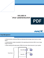 Solaris 10 Swap Administration and Solaris Volume Manager Configuration