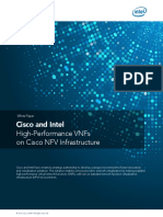 Cisco and Intel High-Performance VNFs On Cisco NFV Infrastructure