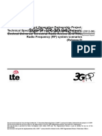 36942-840 Radio Frequency (RF) System Scenarios