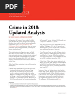 Crime in 2018: Updated Analysis: by Ames Grawert and Cameron Kimble