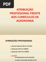 Atribuição Profissional Engenheiro Agronomo