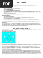 OSPF Tutorial: Build An OSPF Network, Version 1.0