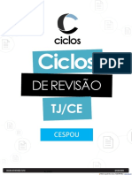 #Ciclos de Revisão - TJ-CE - Semana 4 (2018)