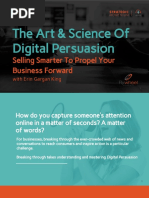 The Art & Science of Digital Persuasion: Selling Smarter To Propel Your Business Forward - With Erin Gargan King